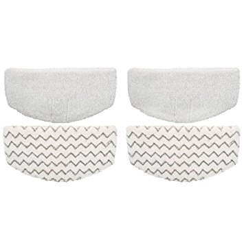 4 Steam Mop Pads Fits Bissell PowerFresh 1940 1440 1544 Series; model 19402, 19404, 19408, 1940A, 1940Q, 1940T, 1940W