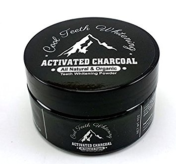 Cool Teeth Whitening Activated Natural Organic Charcoal Toothpaste For Sensitive Tooth and Gum Powder - Whiten, Clean and Detoxify - Vegan - No Chemicals - No Bleach Whitener