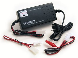 Tenergy Universal Smart Charger for RC Airsoft Battery NiMHNiCd Battery Packs 6V - 12V
