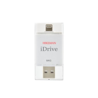 iDriver i-FlashDrive HD Memory Stick USB Adding Extra Storage for Your iPhone/iPad Much Easier to Save Photos /Videos for iPhone 5S/iPhone6/iPhone 6S /iPhone 6Plus /iPhone 6S Plus-64GB