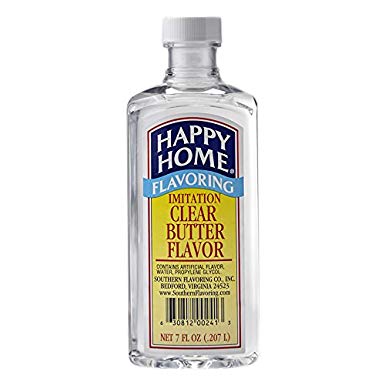 Happy Home Imitation Clear Butter Flavor 7 Ounce