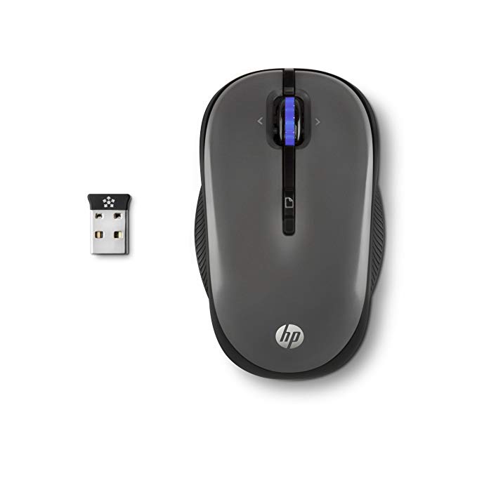 HP 2.4GHz Wireless USB Mouse X3300 (Grey)