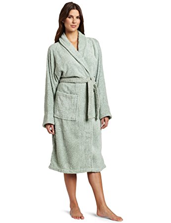 Superior Hotel & Spa Robe, 100% Premium Long-Staple Combed Cotton Unisex Bath Robe for Women and Men - Medium, Sage