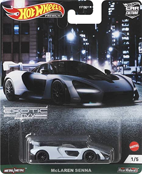 Hot Wheels Car Culture Exotic Envy McLaren Senna