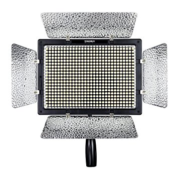 YONGNUO YN600II YN600L II Pro LED Video Light/ LED Studio Light with 3200-5500K Color Temperature and Adjustable Brightness for the SLR Cameras Camcorders
