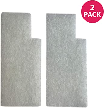 Crucial Vacuum Replacement Vacuum Filter Compatible with Hoover Part # 38765019,38765023 & Models Hoover: Tempo Widepath,Foldaway,Windtunnel,C1701900,U5140900 (2 Pack)