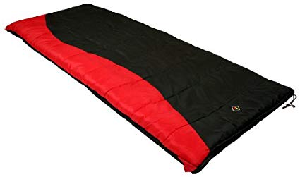 Ledge Sports Idaho  0 F Degree Classic Rectangular Sleeping Bag (79 X 34, Red)
