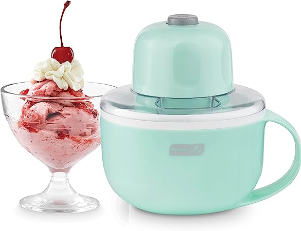 DASH My Mug Ice Cream Maker, for Ice Cream, Gelato, Sorbet, Frozen Yogurt, and Custom Mix-Ins