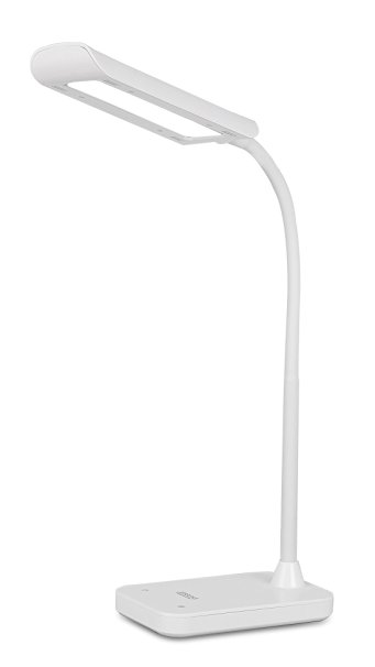 JEBSENS - Z3 Dimmable Eye-Care LED Desk Lamp (7W, Flexible Neck, 7-Level Dimmer, Touch Controller, No Flickering, No Ghosting) - Day Light White