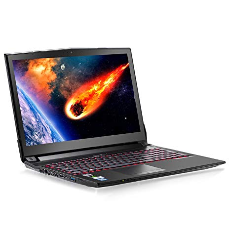 HoMei Quad Core Gaming Notebook Laptop, 15.6-Inch FHD, 24GB DDR4, 256GB SSD, Intel Core i7-7700HQ, NVIDIA GeForce GTX 1050 Ti, Bluetooth, Backlit Keyboard