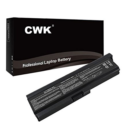 CWK 9 Cell High Capacity Laptop Notebook Battery for Toshiba Satellite L775-S7102 A665-S6086 L645D-S4029 L645D-S4029 L645D-S4030 L645D-S4033 L645D-S4029 U500-ST6321 U405-S2882