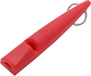 (2 Pack) Acme Model 210.5 Plastic Dog Whistle Carmine Red for Dogs