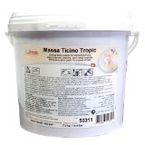 Carma Massa Ticcino - Rolling Fondant Tropical - 7 Kg  154 Lbs Pack of 1 Bucket