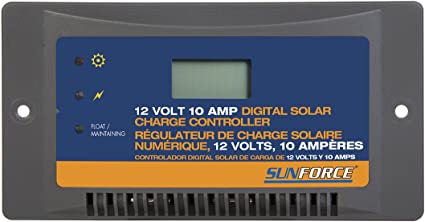 Sunforce 60031 10 Amp Digital Charge Controller