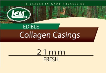 LEM Products Fresh Clear Edible Collagen Casing