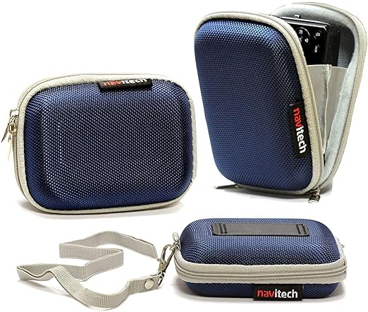 Blue Shockproof Camera Case Compatible With Sony DSC-HX99 Compact Digital 18.2 MP Camera