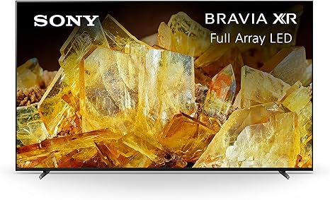 Sony 85 Inch 4K Ultra HD TV X90L Series: BRAVIA XR Full Array LED Smart Google TV with Dolby Vision HDR and Exclusive Features for The Playstation® 5 XR85X90L- 2023 Model,Black