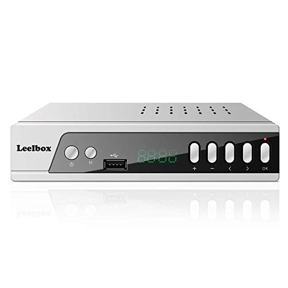 Digital Converter Box, Leelbox S3 ATSC Converter Box for Analog TV, HD 1080P HDTV Set Top Box for Recording PVR, Pause Live TV, USB Multimedia Playback [2019 Update Version]