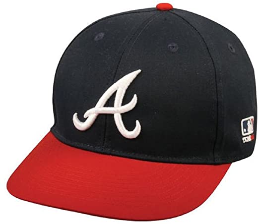 Outdoor Cap Atlanta Braves Youth MLB Licensed Replica Caps/All 30 Teams, Official Major League Baseball Hat of Youth Little League and Youth Teams