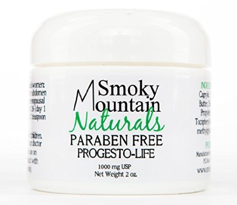 (Paraben-free) Natural Progesto-life Cream (Contains Progesterone USP) Used By Women During All Stages of Menopause. Commonly used for Hot Flashes, Mood Swings, Vaginal Dryness, Insomnia, Wrinkles, Weight Loss, Low Libido, Hormone Acne, Irritability, Energy, TTC, and PCOS. Also used as a face cosmetic cream. Non-GMO, Fragrance-Free, Soy-Free, and Bio-Identical Progestorone USP