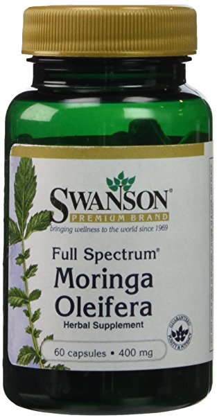 Swanson Full Spectrum Moringa Oleifera 400 mg 60 Caps