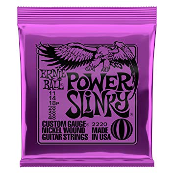 Ernie Ball Power Slinky Nickel Wound Set, .011 - .048