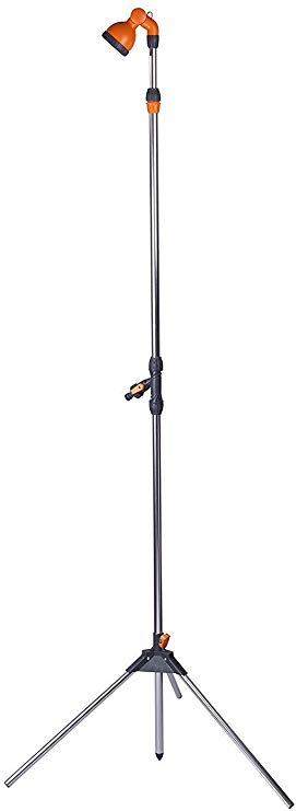 Camplux Portable Poolside Outdoor Garden Shower with Tripod Stand