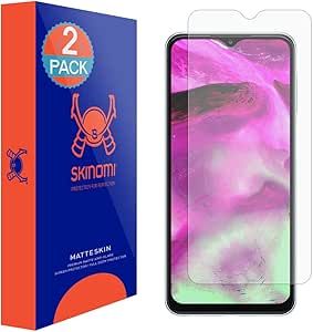 Skinomi Matte Screen Protector Compatible with Samsung Galaxy A23 (5G)(2-Pack) Anti-Glare Matte Skin TPU Anti-Bubble Film