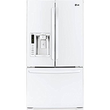 LG LFX25974SW 24.7 Cu. Ft. Smooth White French Door Refrigerator - Energy Star