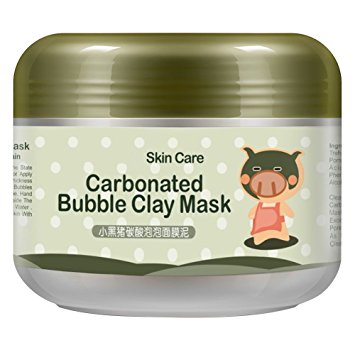 Travelmall Carbonated Bubble Clay Mask,Deep Clear Oxygen Bubbles Mud Mask,Whitening Oxygen Mud Moisturizing Deep Cleanse