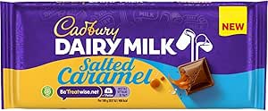 Cadbury Dairy Milk Salted Caramel Chocolate, 120g