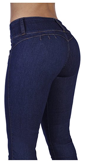 Curvify 764 Women's Butt-Lifting Skinny Jeans | High-Rise Waist, Brazilian Style