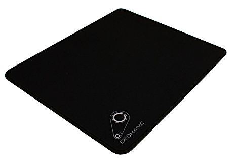 Dechanic Large SPEED Soft Gaming Mouse Pad - 13"x11", Black