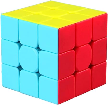 3x3 Speed Cube Qiyi Warrior W Stickerless 3x3 x3 Magic Cube Puzzles Toys for Children and Adults