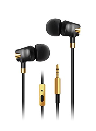 Hidizs EX-01 Earbud Dynamic Headphones Hifi Treble Alto Bass with Mic and Smart Remote Control