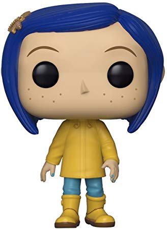 Funko Pop Movies: Coraline - Coraline in Raincoat (Styles May Vary) Collectible Figure, Multicolor