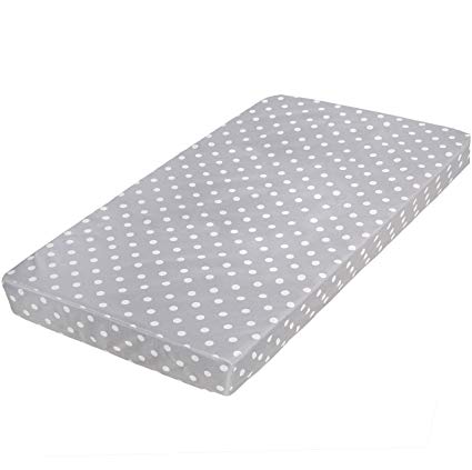 Milliard Hypoallergenic Baby Crib Mattress and Toddler Bed Mattress with 100% Waterproof Cover - 27.5"x52"x4.75"