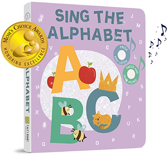 Sing The Alphabet . Sound Book for Children - Best Interactive Musical Book for Toddlers and Babies. Educational Toy for Toddlers Ages 2-4. Alphabet Learning Kids Books with Music. Award Winner