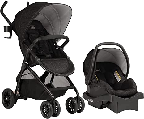 Evenflo Sibby Travel System, Charcoal