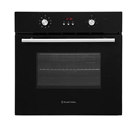 Russell Hobbs RHEO6501B Built -In 65 Litre Black Multi Functional Electric Oven, 60cm Wide,- Free 2 Year Warranty*