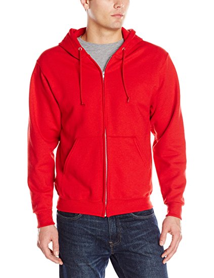 Jerzees Men's Adult Full-Zip Hooded Sweatshirt