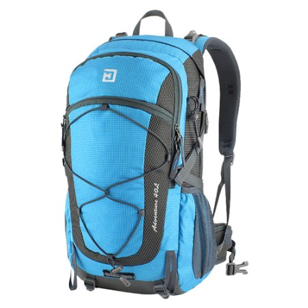 Duhud 40L Frame Pack Lightweight Camping Hiking Climbing Cycling Backpack Outdoor Casual Daypack