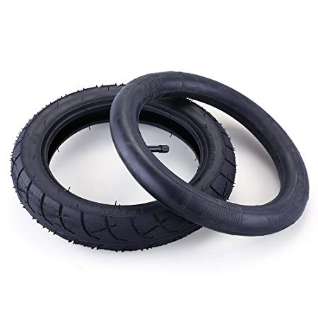 12.5 x 2.25 Tire & Inner Tube Set for Razor Pocket Mod (Bella, Betty, Bistro, Daisy, Hannah, Sweet Pea), Currie, Schwinn, GT, IZIP, eZip - Gas & Electric Scooters Replacement Tire Tube by LotFancy