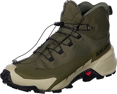 Salomon Cross Hike 2 Mid GTX Men's Hiking Boots Olive Night/Moss Gray 11.5