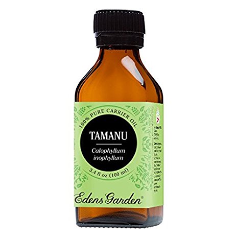 Tamanu 100% Pure Carrier/ Base Oil 3.4 oz (100 ml) by Edens Garden