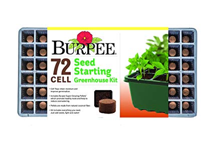 Burpee 72 Cell Seed Starting Greenhouse Kit