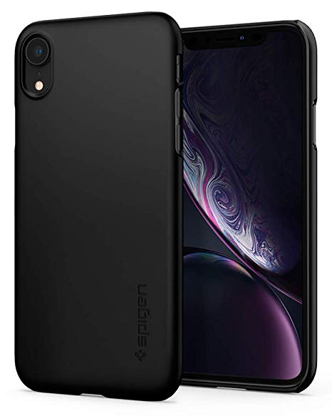 Spigen Thin Fit Designed for Apple iPhone XR Case (2018) - Black