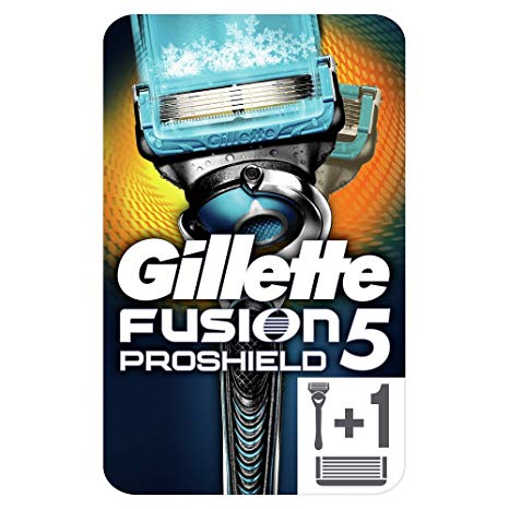 Gillette Fusion Proshield® Chill Shaver for Men with Flex Technology