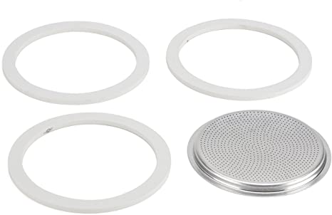 Bialetti 06603 Moka 12-Cup Gasket/Filter Replacement Parts