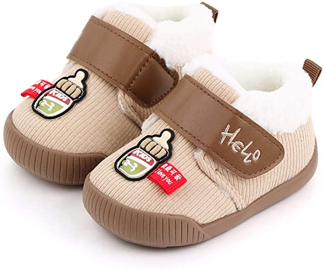 FEETCITY Baby Shoes Boys Girls First Walkers Sock Top Slippers Infant Sneakers Crib Shoes